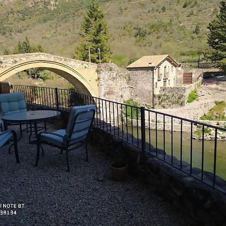 Casa Sobre Rio Noguera Pallaresa Gerri de la Sal Exteriér fotografie