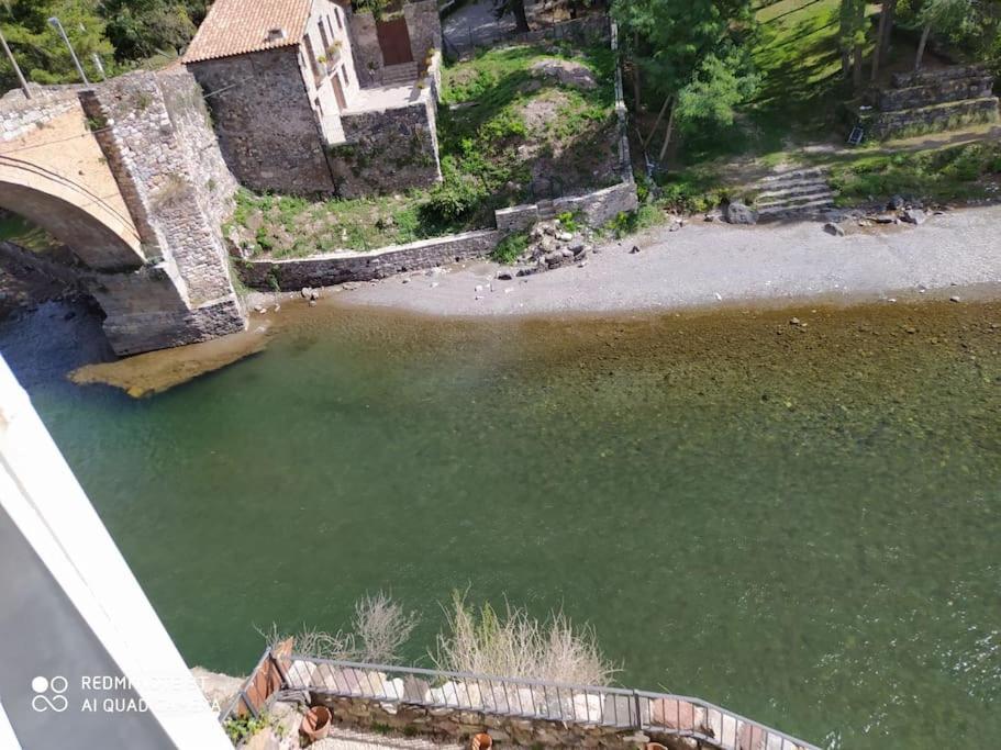 Casa Sobre Rio Noguera Pallaresa Gerri de la Sal Exteriér fotografie